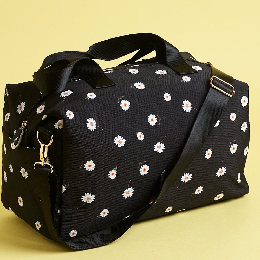 Alice + Olivia Daisy Print Duffle Bag